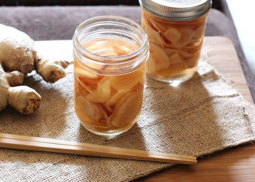 Ginger alcohol tincture